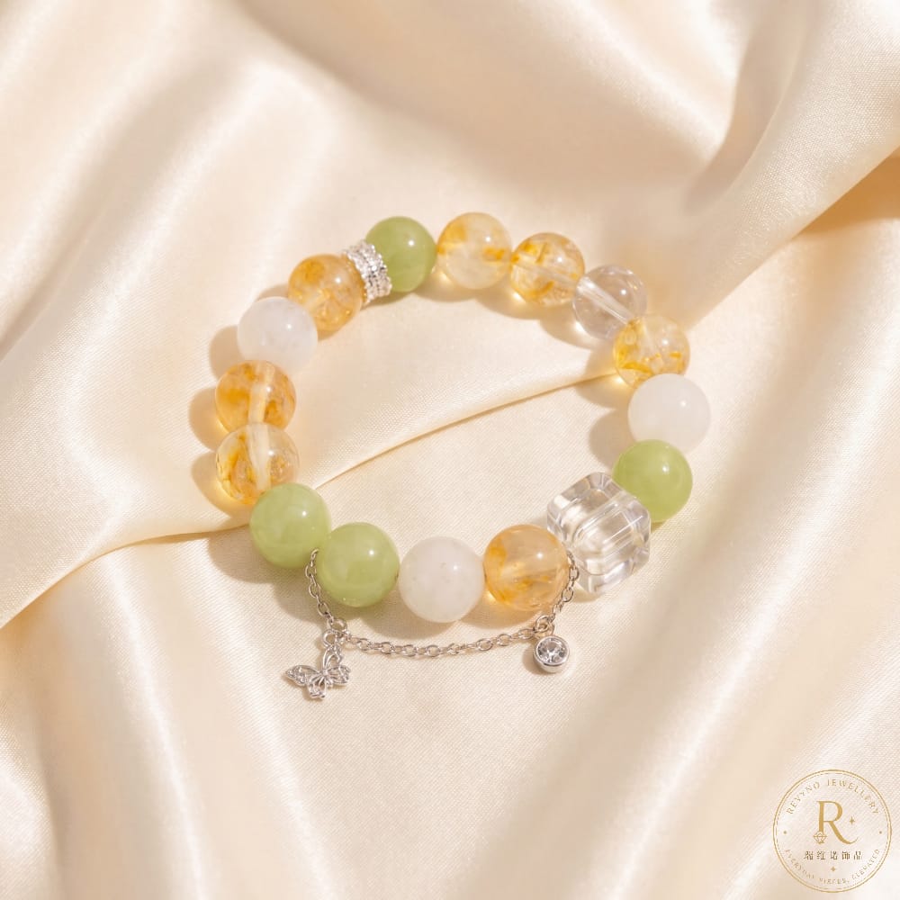 Sunny Pomelo Crystal Bracelet
