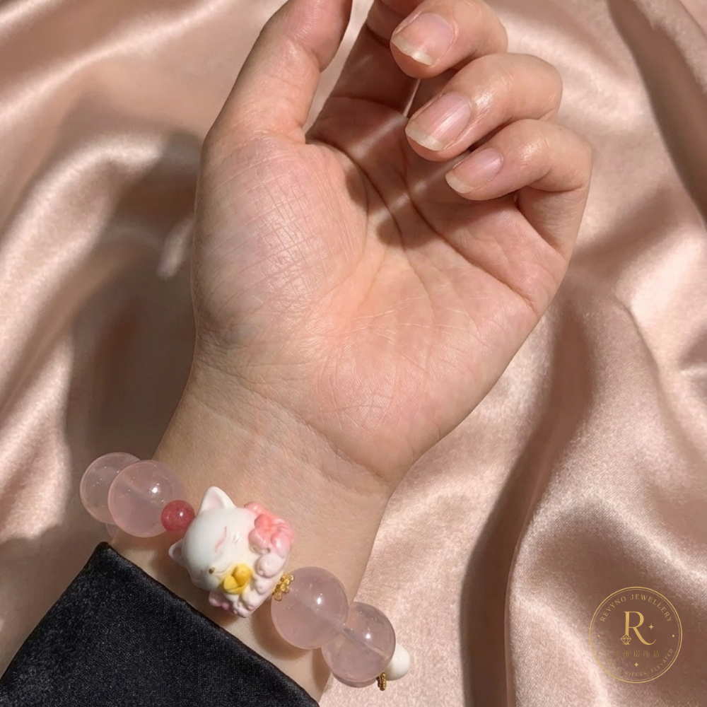 Nine-Tailed Fox Crystal Bracelet
