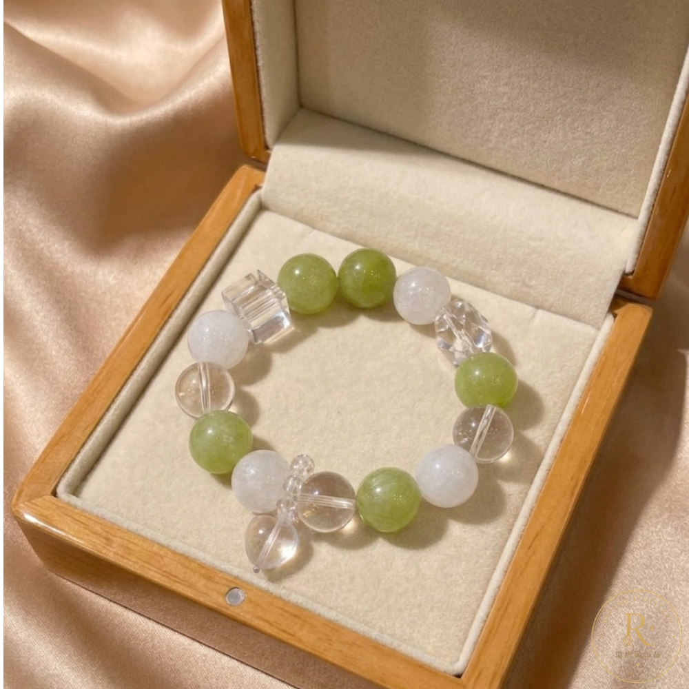 Green Isle Serenity Crystal Bracelet