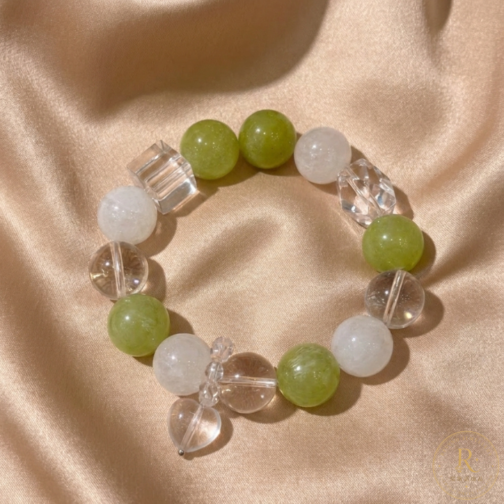 Green Isle Serenity Crystal Bracelet