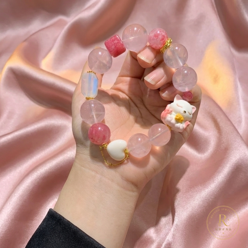 Nine-Tailed Fox Crystal Bracelet